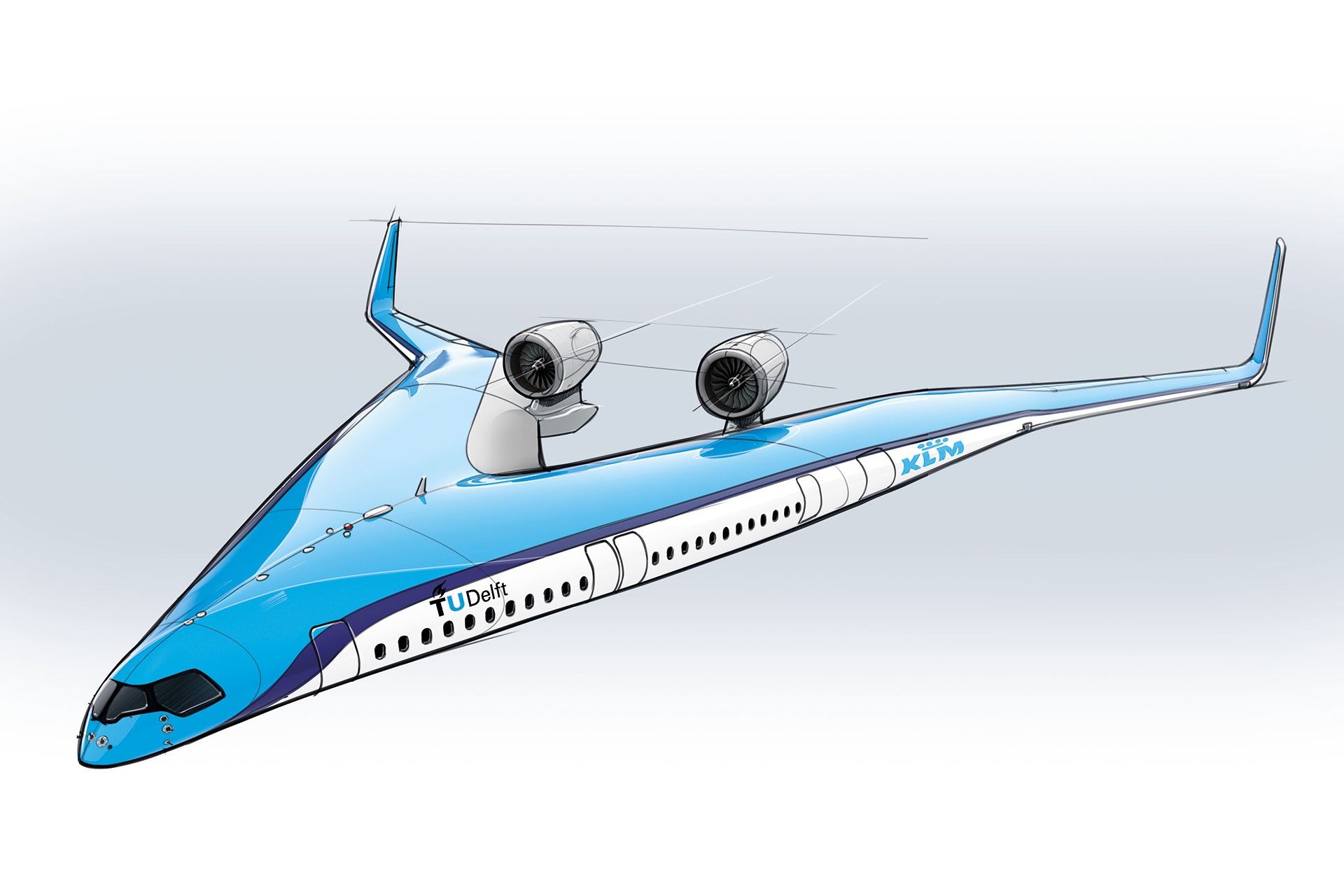 KLM Flying-V Jet
