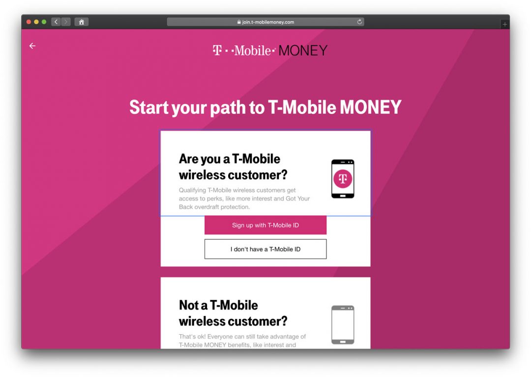 T-Mobile MONEY Step 2