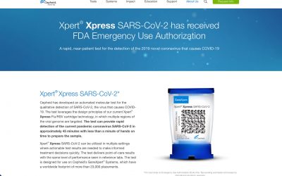 Cepheid Xpert Xpress SARS-CoV-2 Is First 45-Minute “Rapid Point-Of-Care” Test