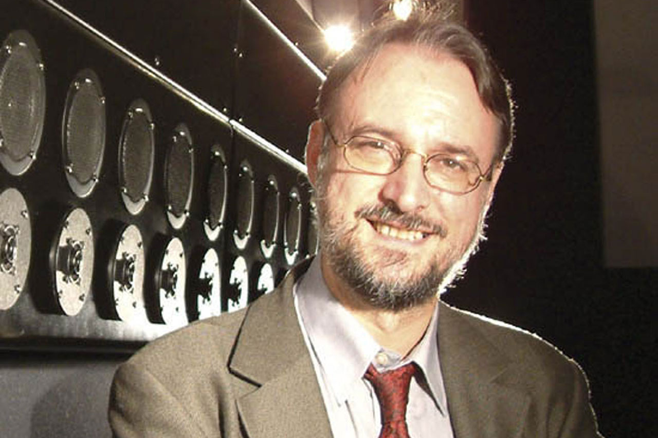 Karlheinz Brandenburg, the co-inventor of the MP3 codec.