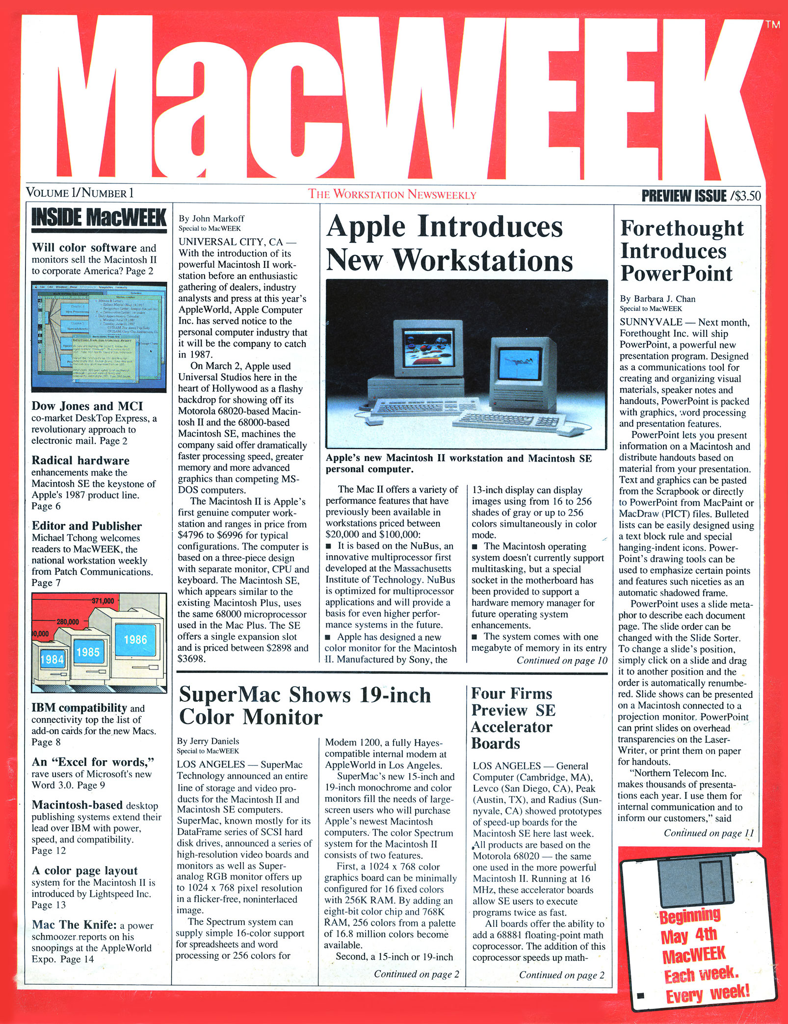 MacWEEk 1987 Preview Issue