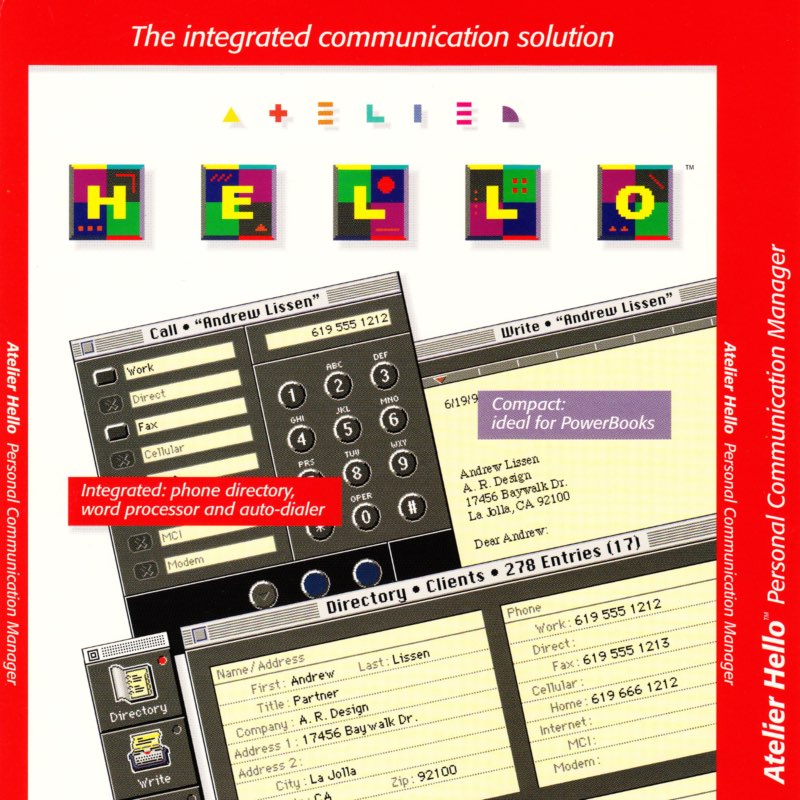 Atelier Hello Package